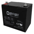 12V 55Ah Battery replacement for Quantum QG edge 2.0 Power Chair