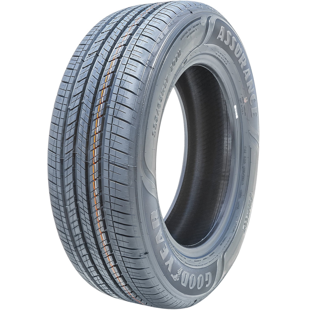Set of 4 (FOUR) Tires Goodyear Assurance Finesse 225/65R17 102H AS A/S All Season Fits: 2018-23 Chevrolet Equinox LT, 2015-17 Subaru Outback 3.6R Touring