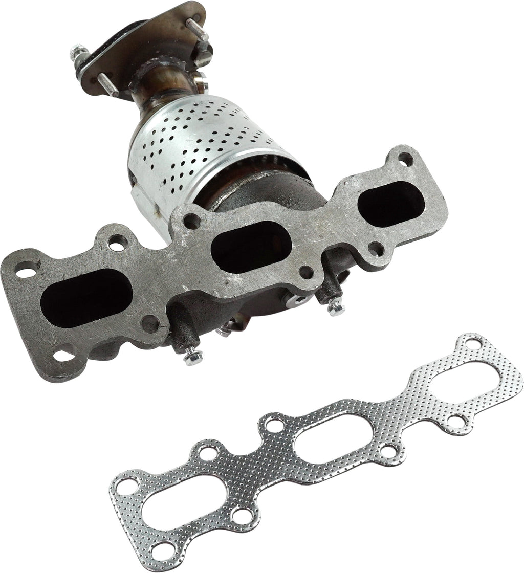 Garage-Pro Front, Firewall and Radiator Side 2-PC Direct-Fit Catalytic Converter Kit Replacement for Ford Explorer, Taurus 2013-2019, Edge 2015-2018 3.5L Firewall Side 46-State Legal