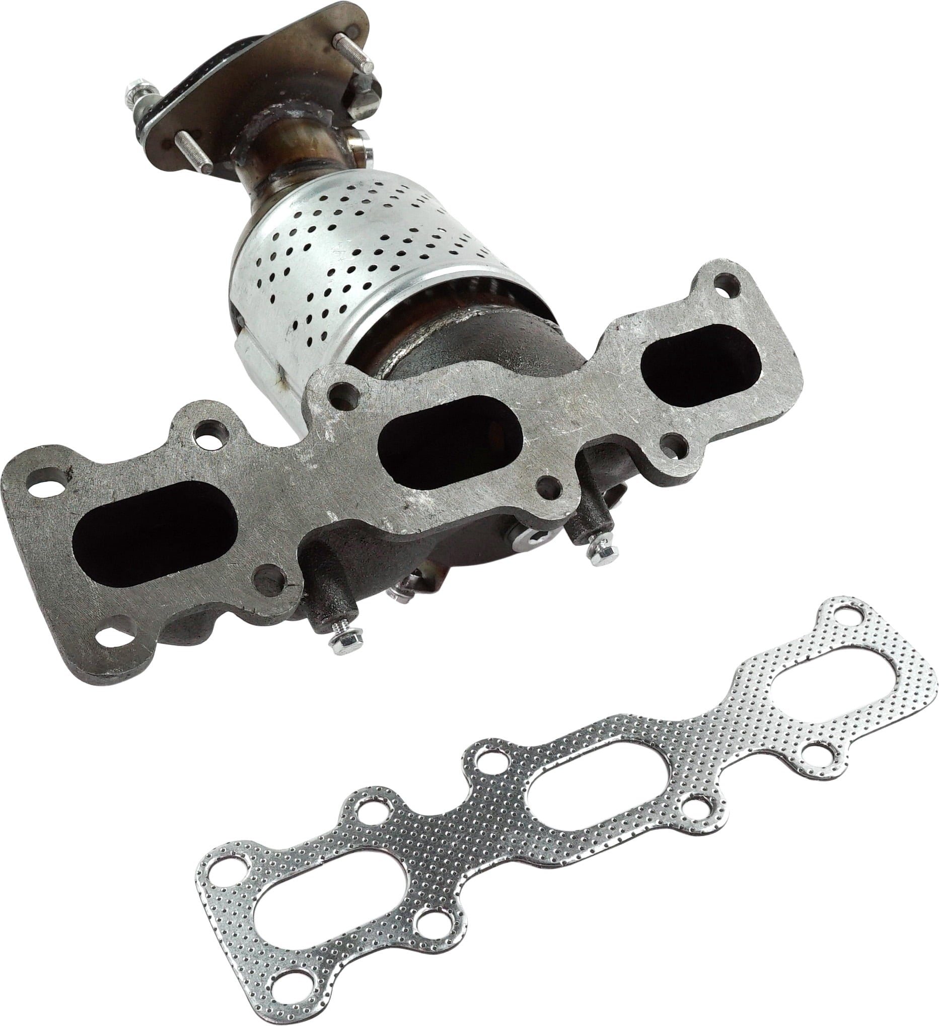 Garage-Pro Front, Firewall and Radiator Side 2-PC Direct-Fit Catalytic Converter Kit Replacement for Ford Explorer, Taurus 2013-2019, Edge 2015-2018 3.5L Firewall Side 46-State Legal