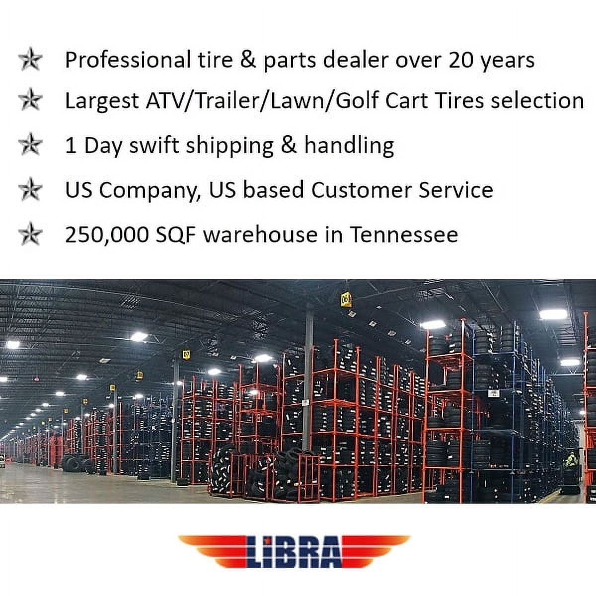 Gremax Heavy Duty All Steel Trailer Tires ST 225/75R15 14 Ply 124/121M 11150, Set 2