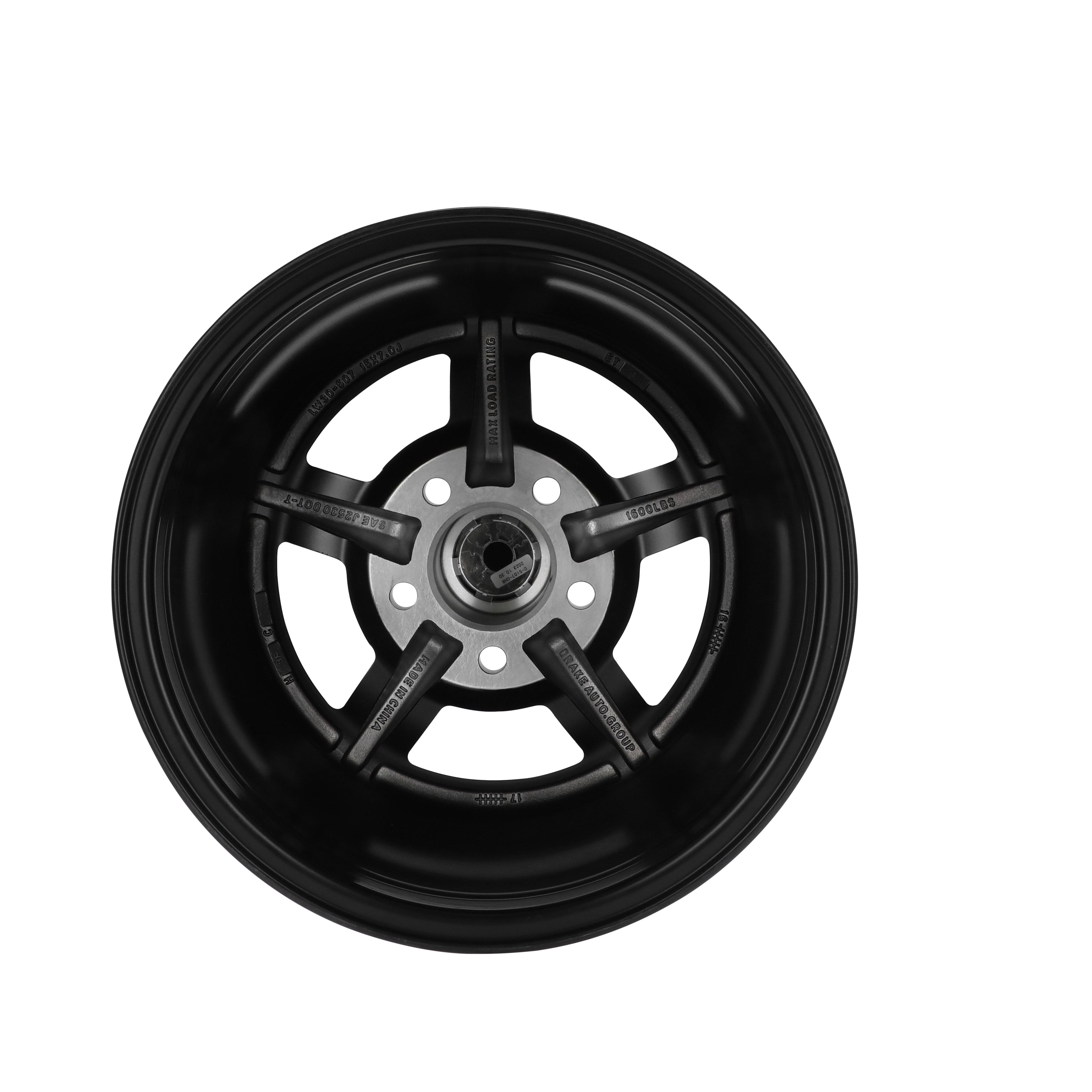 Legendary Wheels Magstar II - 15 x 7 in. - 5 x 4.5 - 4.25 bs - Gloss Black/Machined