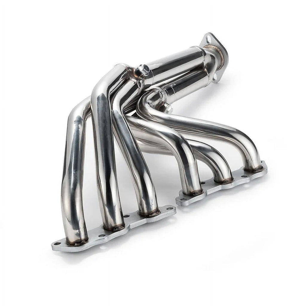 FUDA Exhaust Header for 1993-1998 Toyota Supra 3.0L Non-Turbo, Polished, 1 Pack