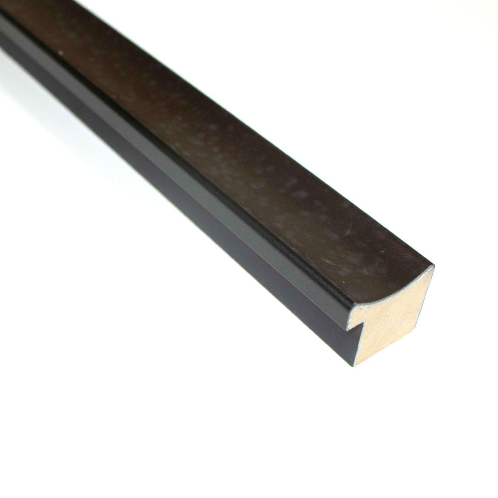 40x28 Bronze Brown Real Wood Picture Frame Width 1.25 inches | Interior Frame Depth 0.75 inches |