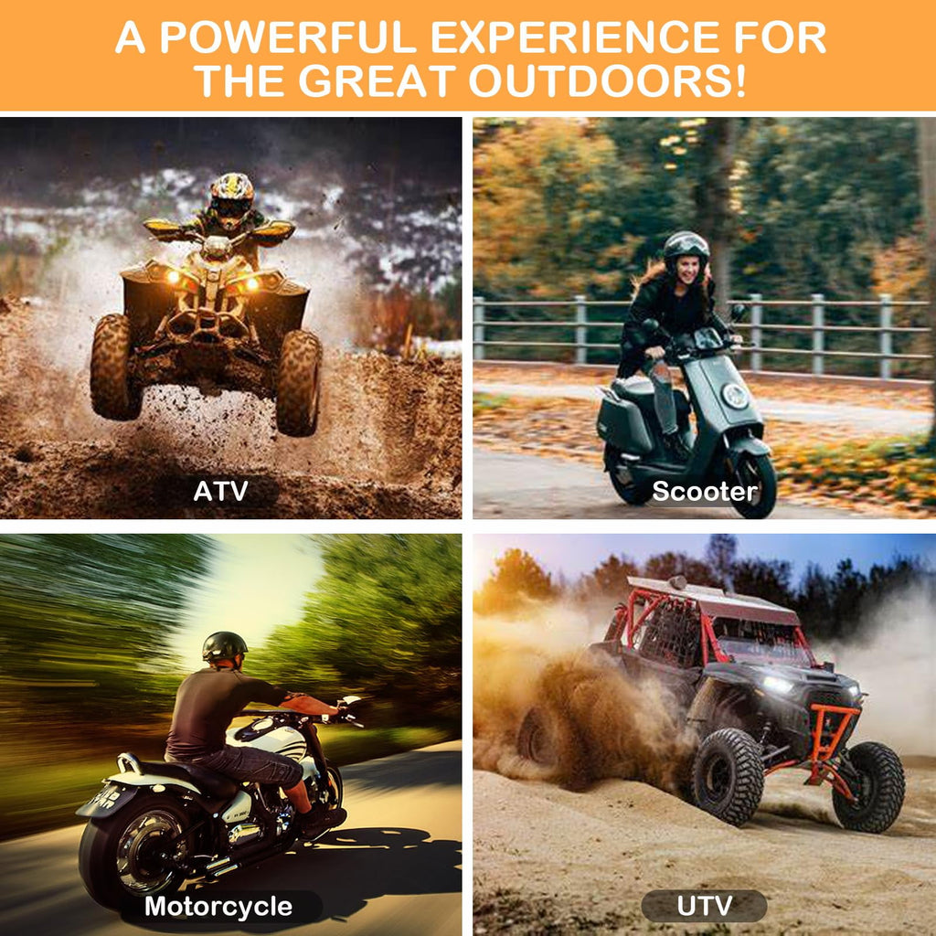 Anlibatt YTX20HL-BS Motorcycle Battery 12V 18Ah 300CCA Rechargeable Sealed Batteries Powersport Replacement for ATV, Scooter, Jet ski, Dirt Bike