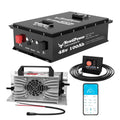48V 100Ah LiFepo4 Lithium Battery with 200A BMS&APP, Perfect for Golf Carts, Boat, Trolling Motor, Lawn Mower, Solar, Off-Grid Life