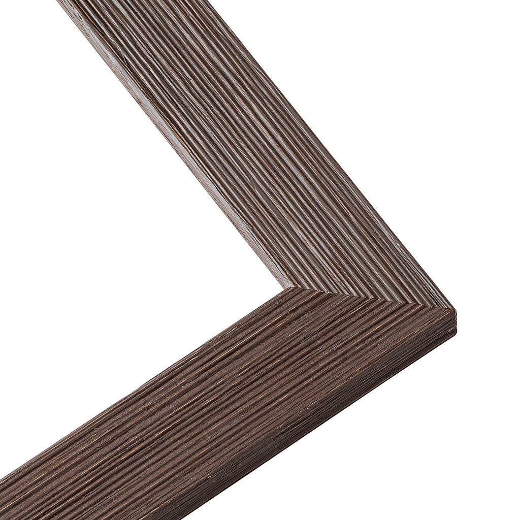 40x28 Bronze Brown Real Wood Picture Frame Width 1.25 inches | Interior Frame Depth 0.75 inches |