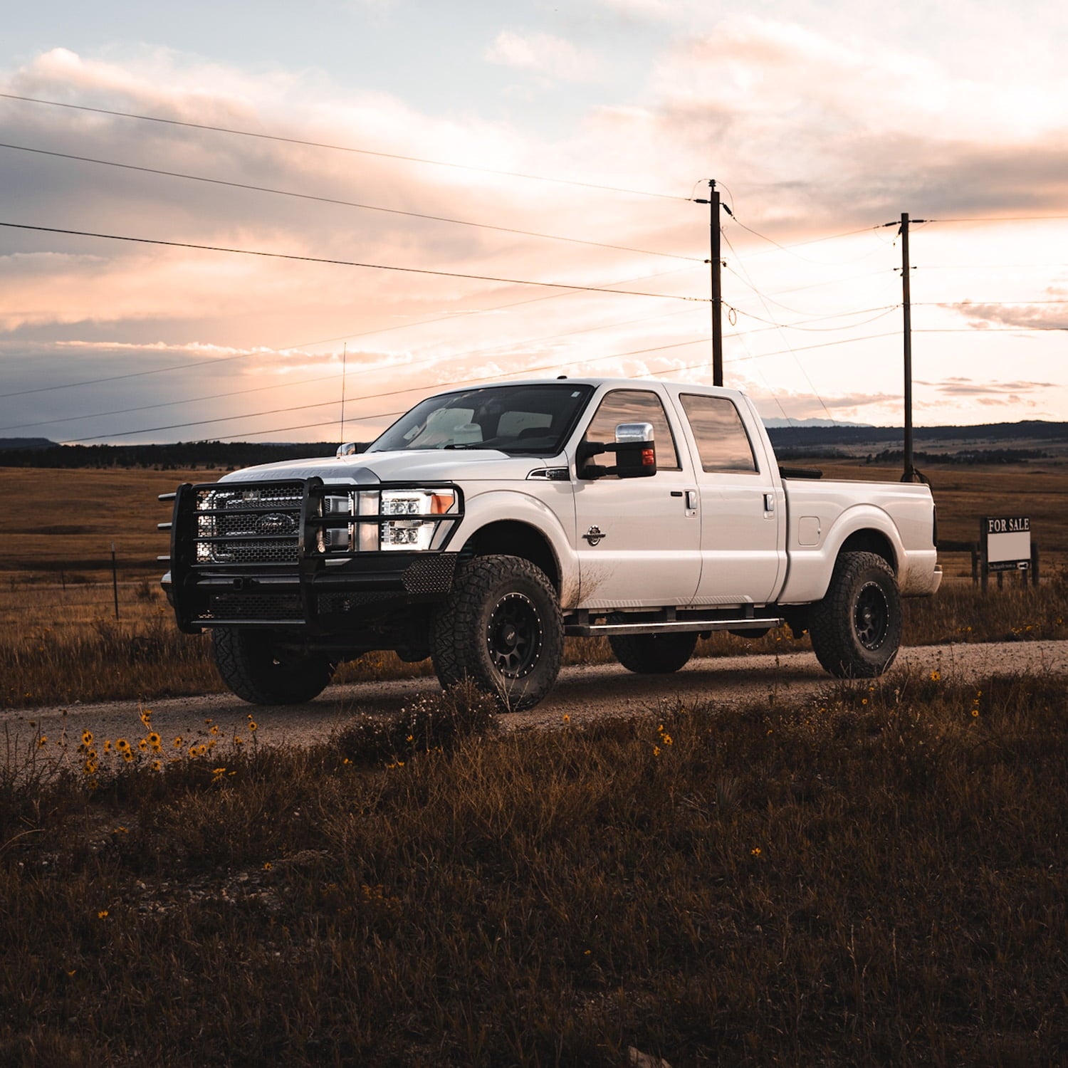 RockTrix RT111 18 inch Wheel 8x170 Compatible with Ford 1999+ F250 F350, 18x9 (-12 Offset, 4.5 Backspace), Black, Also fits 2000-2005 Excursion F-250 F-350 Super Duty
