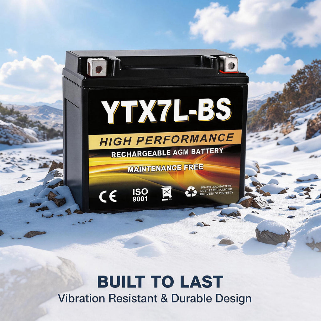 Anlibatt YTX20HL-BS Motorcycle Battery 12V 18Ah 300CCA Rechargeable Sealed Batteries Powersport Replacement for ATV, Scooter, Jet ski, Dirt Bike