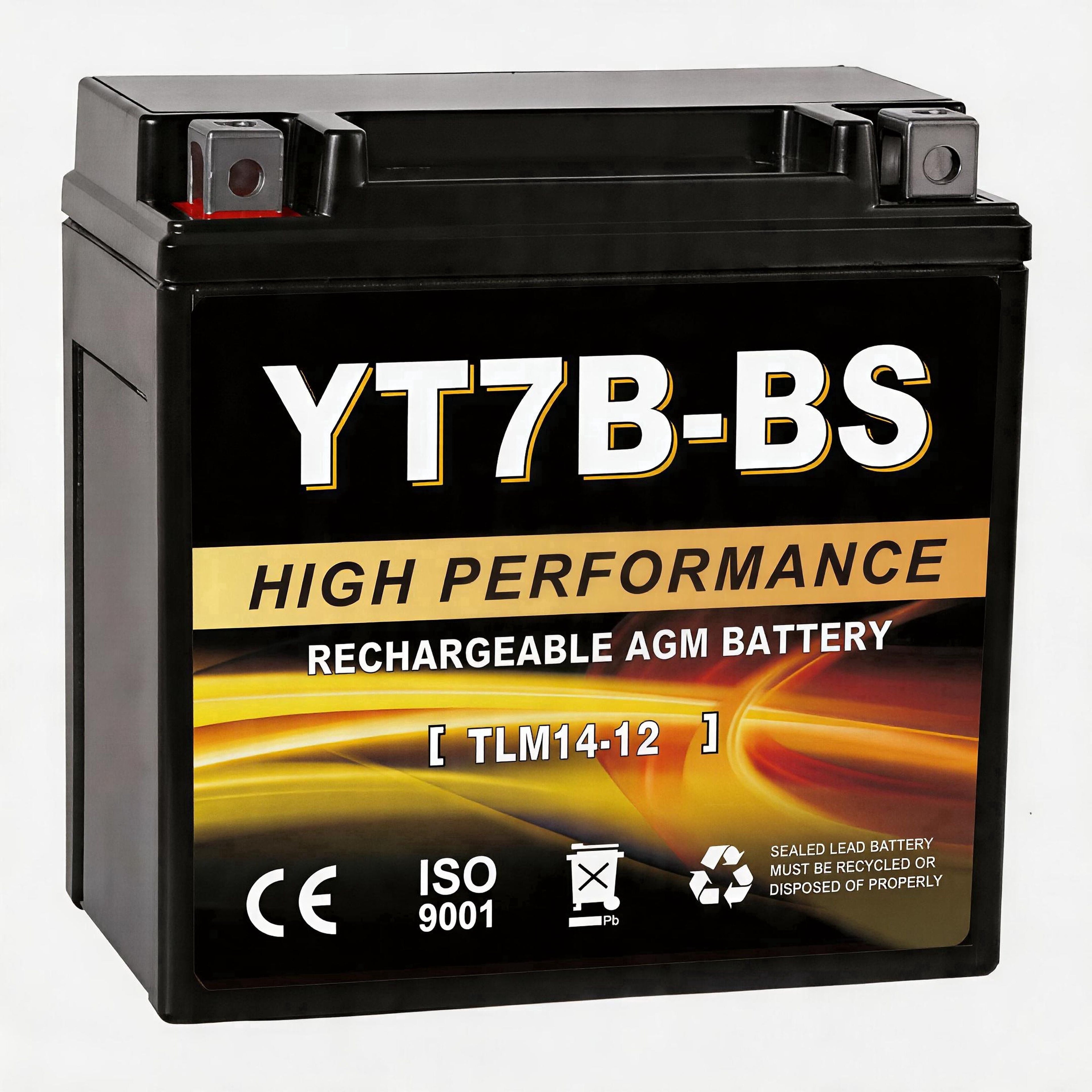 Anlibatt YTX20HL-BS Motorcycle Battery 12V 18Ah 300CCA Rechargeable Sealed Batteries Powersport Replacement for ATV, Scooter, Jet ski, Dirt Bike