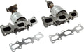 Garage-Pro Front, Firewall and Radiator Side 2-PC Direct-Fit Catalytic Converter Kit Replacement for Ford Explorer, Taurus 2013-2019, Edge 2015-2018 3.5L Firewall Side 46-State Legal