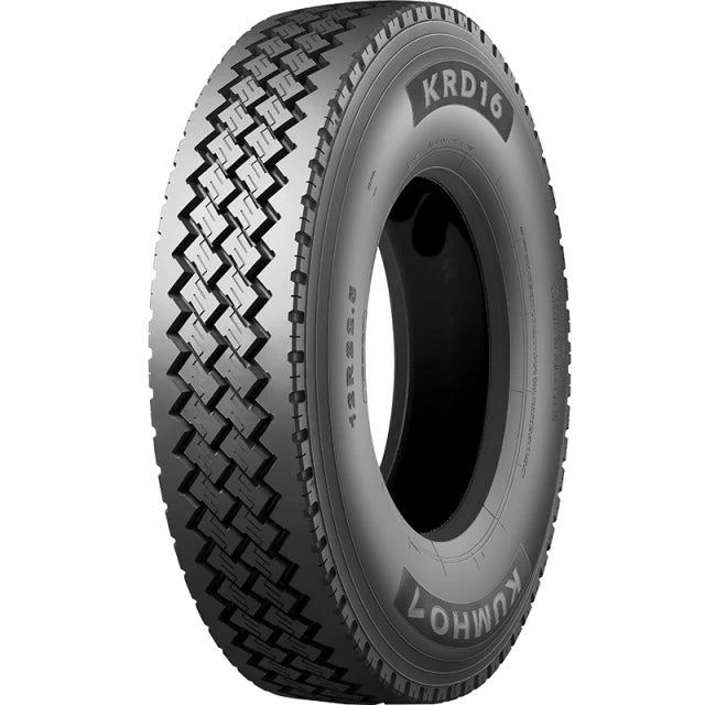 Kumho KRD16 11R22.5 G/16PR Drive Tire | Superior All-Weather Traction, High Mileage & Fuel Efficiency for Commercial Fleets