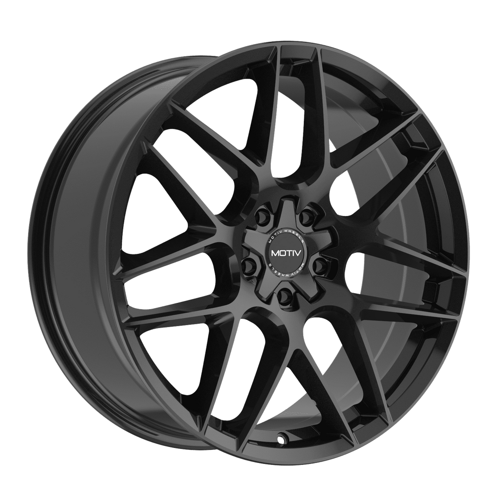 Motiv 435B FOIL 435B-8805742 18X8 5X4.50 / 5X120 (+42) MTV 435B Foil (HB 74.1) Gloss Black Cast Aluminum