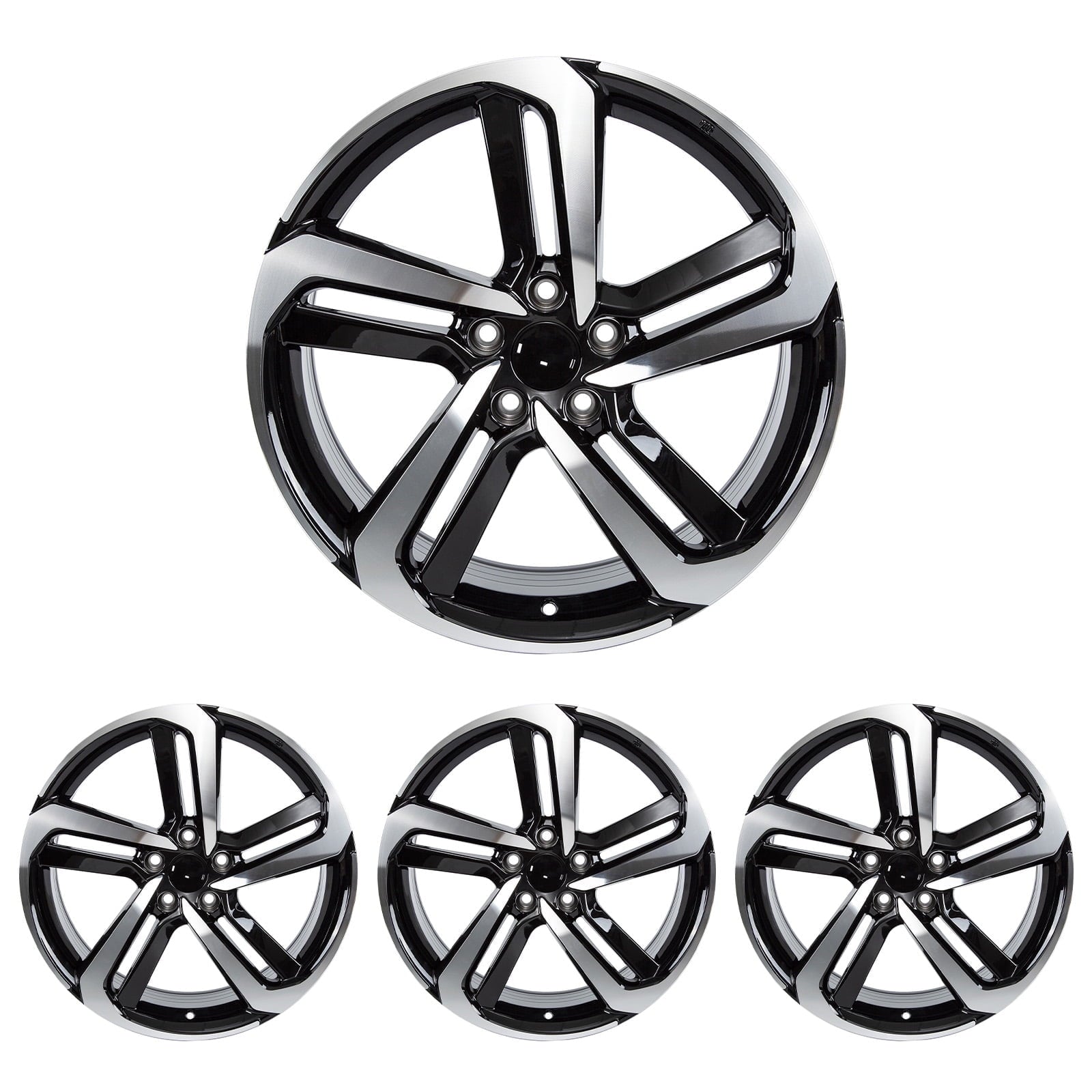 YeulionCraft 19 X 8.5 inch Wheels Rims for Honda Accord 2018-2022, 19'' Alloy Replacement Rims