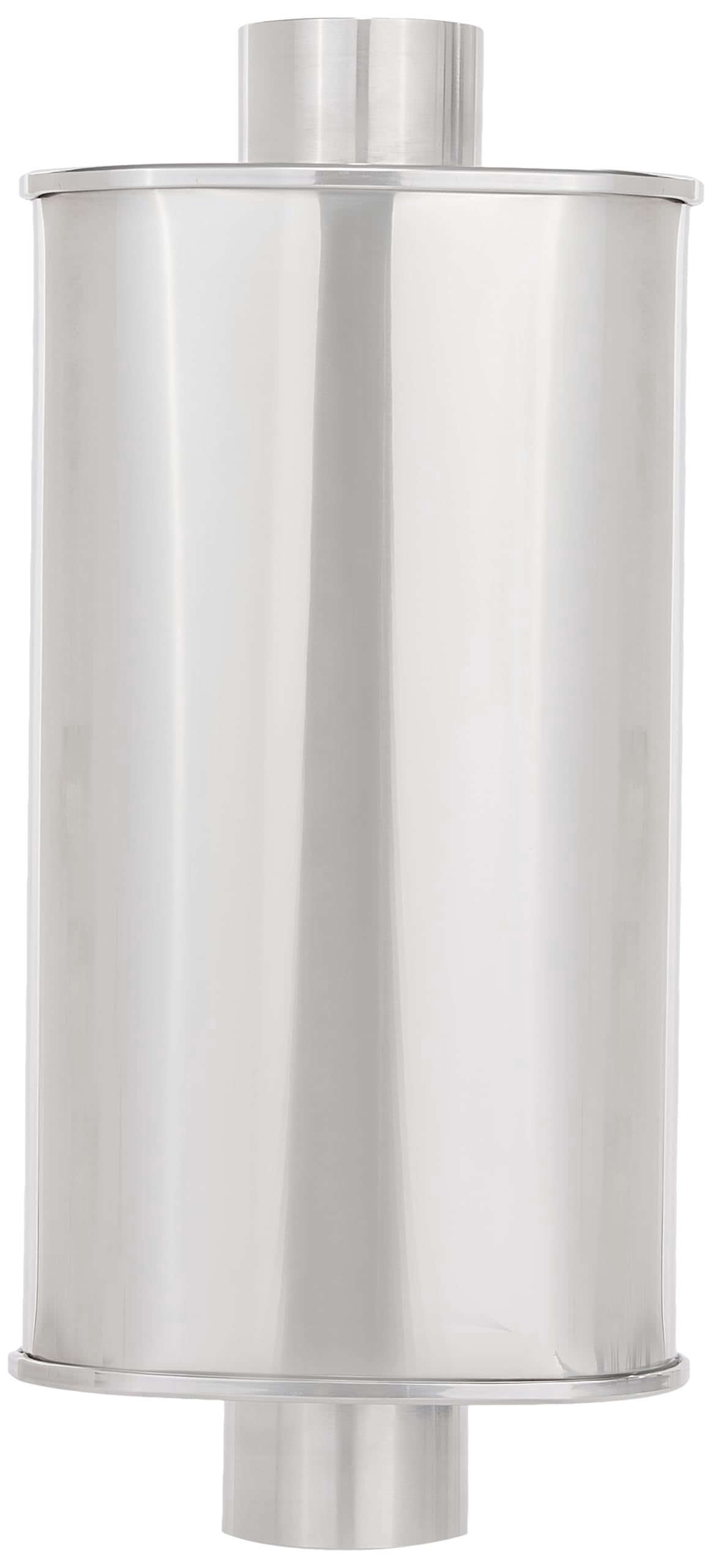 Vibrant Performance 1103 VIB1103 STREETPOWER OVAL MUFFLER, 3IN INLET/OUTLET (CENTER-CENTER)