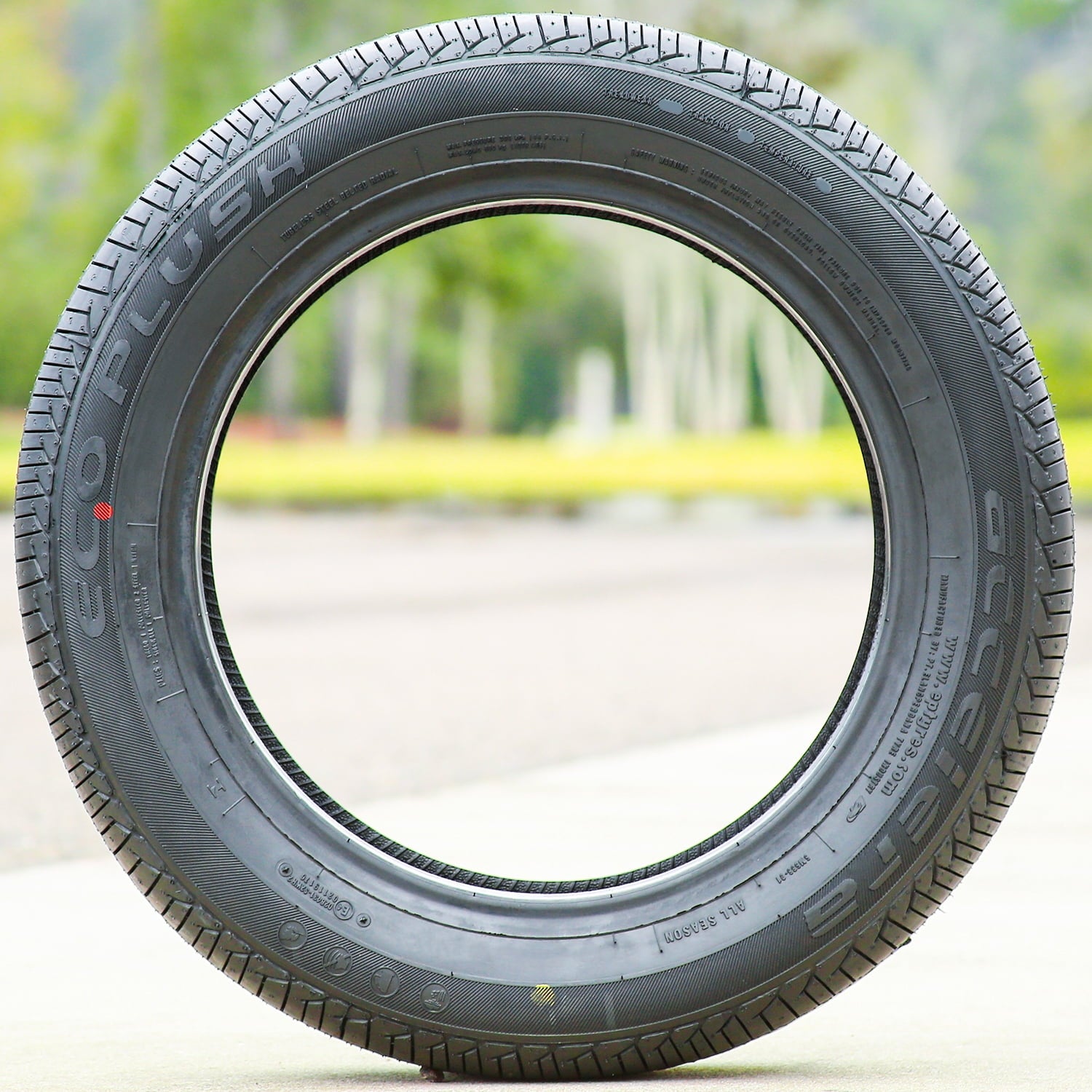 Set of 4 (FOUR) Accelera Eco Plush 185/60R15 84H A/S All Season Tires Fits: 2011-19 Ford Fiesta SE, 2001-02 Dodge Neon ACR
