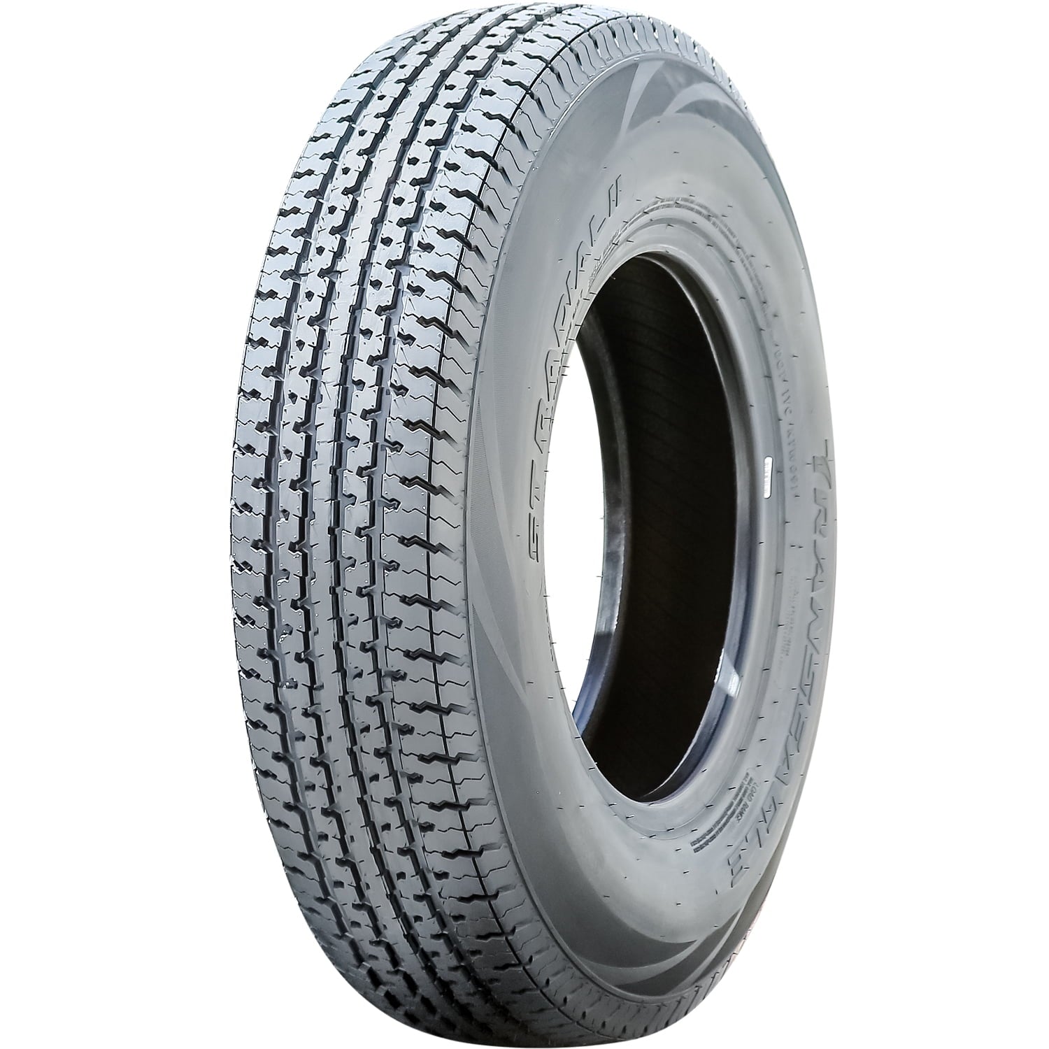 Set of 4 Transeagle ST Radial II Steel Belted ST235/80R16 235/80R16 126/122L F 12 Ply Trailer Tires