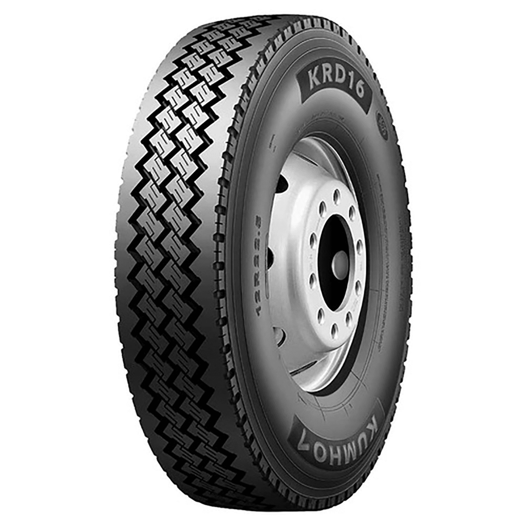 Kumho KRD16 11R22.5 G/16PR Drive Tire | Superior All-Weather Traction, High Mileage & Fuel Efficiency for Commercial Fleets