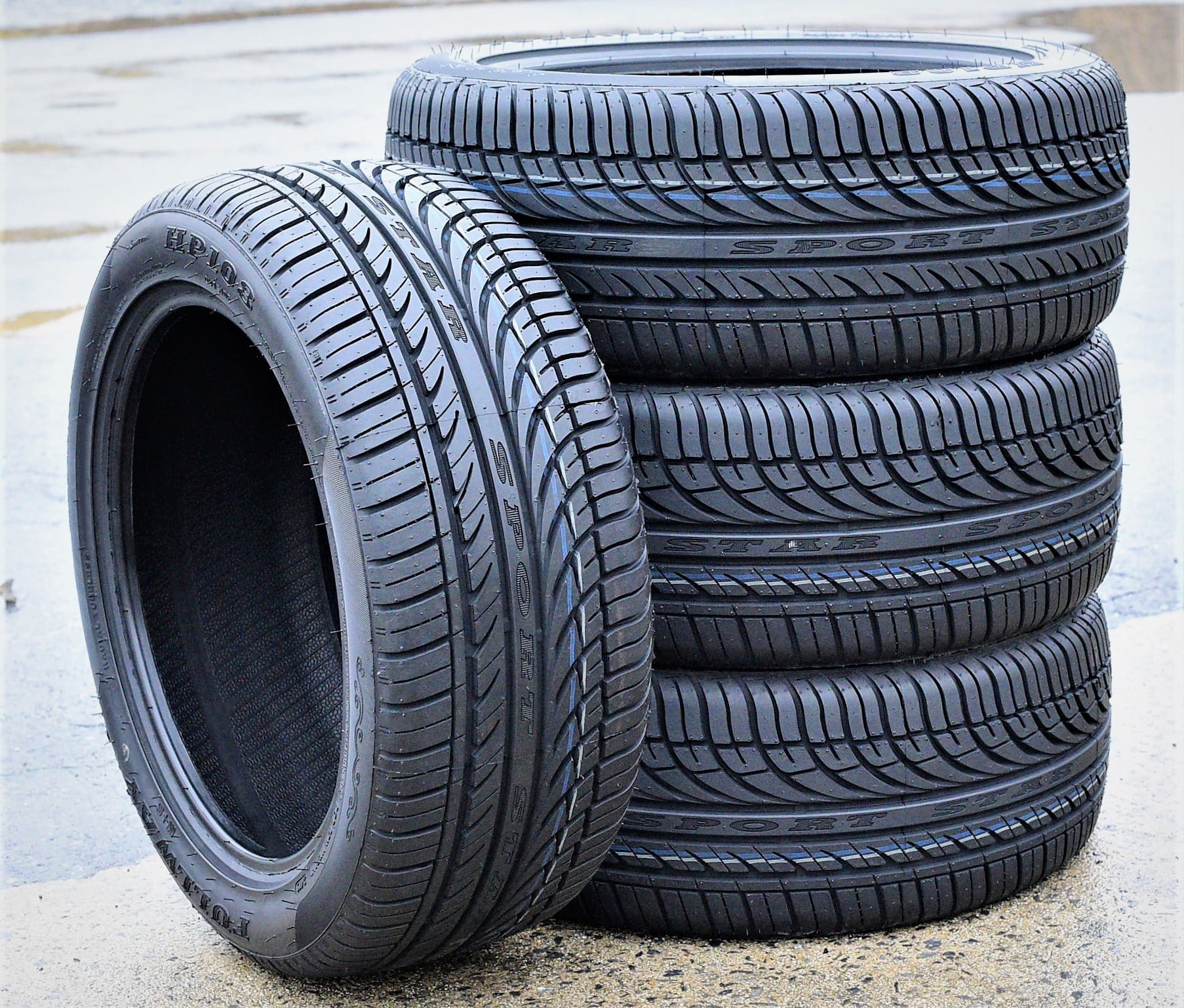 Set of 4 Fullway HP108 205/55R16 91V Performance a/s All Season Tires