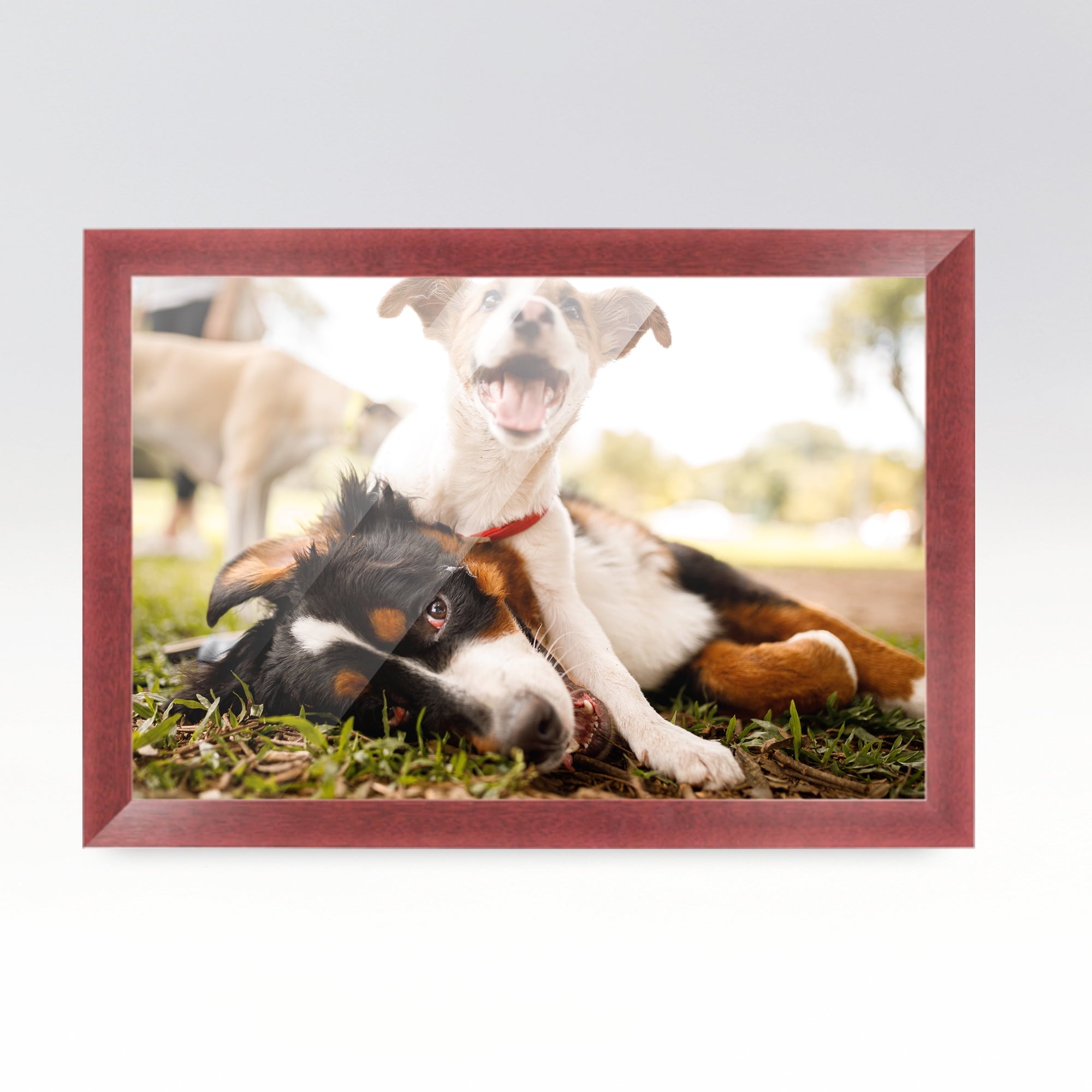 40x28 Bronze Brown Real Wood Picture Frame Width 1.25 inches | Interior Frame Depth 0.75 inches |