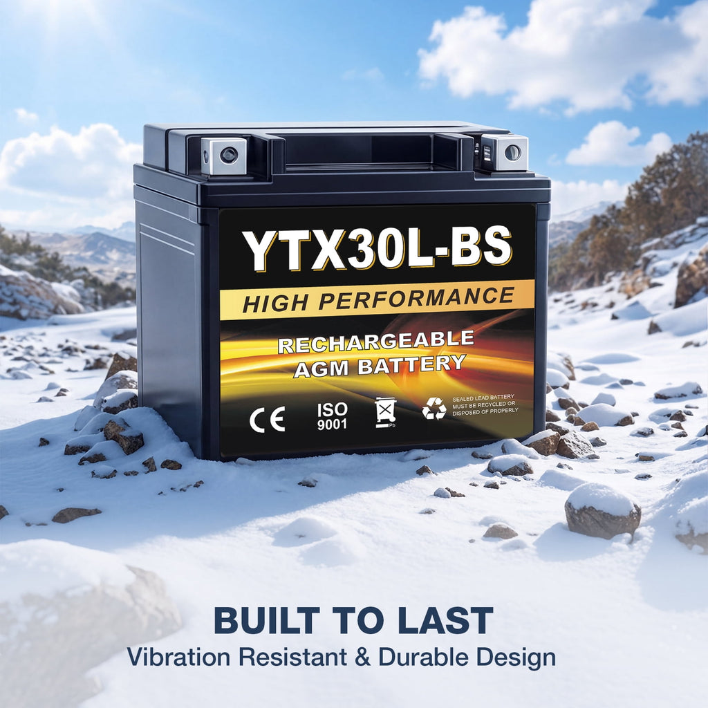 Anlibatt YTX20HL-BS Motorcycle Battery 12V 18Ah 300CCA Rechargeable Sealed Batteries Powersport Replacement for ATV, Scooter, Jet ski, Dirt Bike